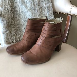Josef Seibel Chestnut Ankle Booties